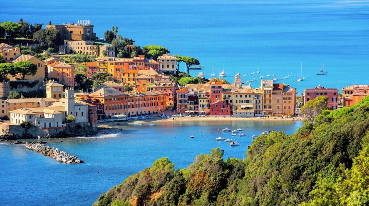 068 - Casa Stella Marina In Centro, 450Metri Da Mare E Spiaggia Sestri Levante Zewnętrze zdjęcie